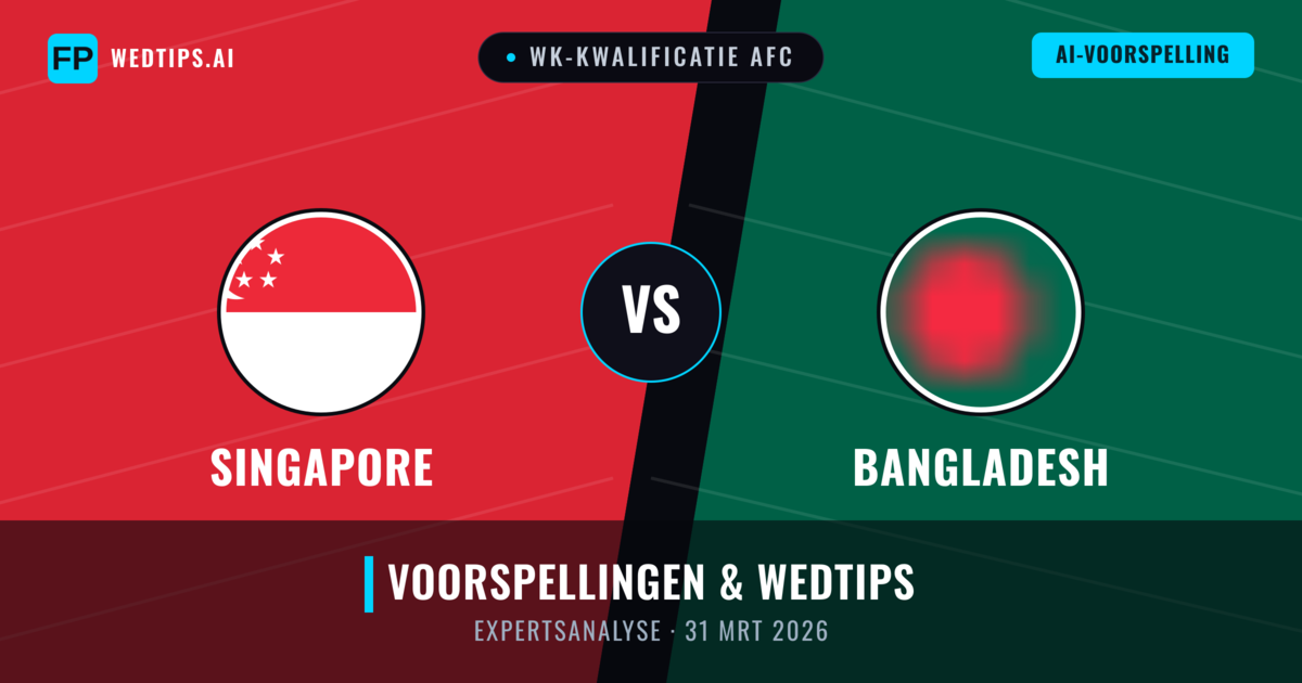 Singapore vs Bangladesh — voorspelling en vooruitblik wedstrijd