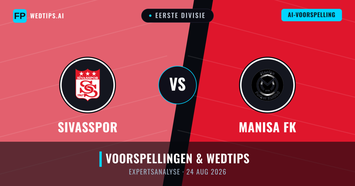 Sivasspor vs Manisa FK — voorspelling en vooruitblik wedstrijd