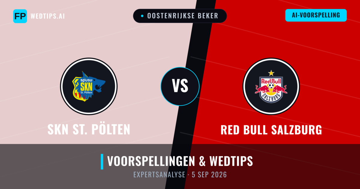 SKN St. Pölten vs Red Bull Salzburg — voorspelling en vooruitblik wedstrijd