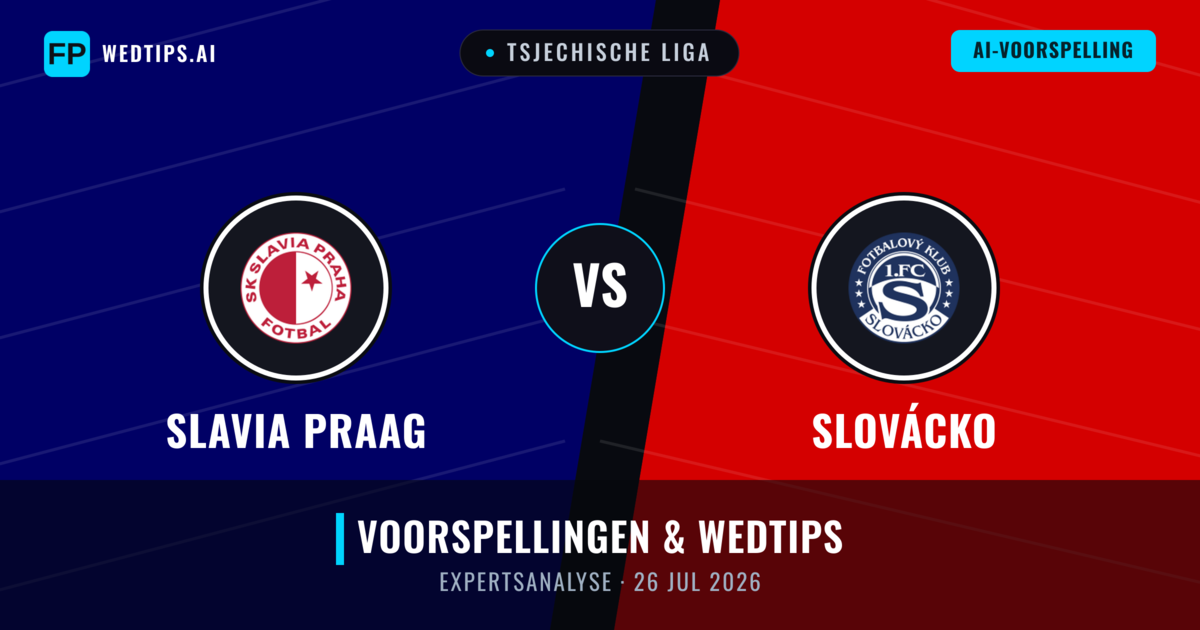 Slavia Praag vs Slovácko — voorspelling en vooruitblik wedstrijd