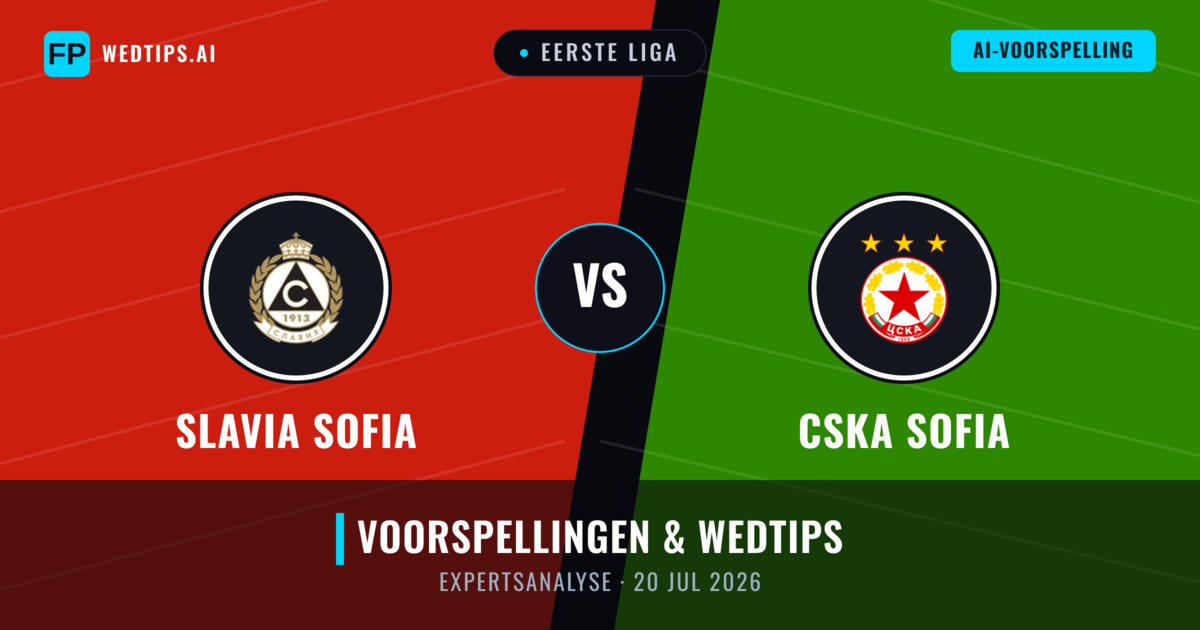 Slavia Sofia vs CSKA Sofia — voorspelling en vooruitblik wedstrijd