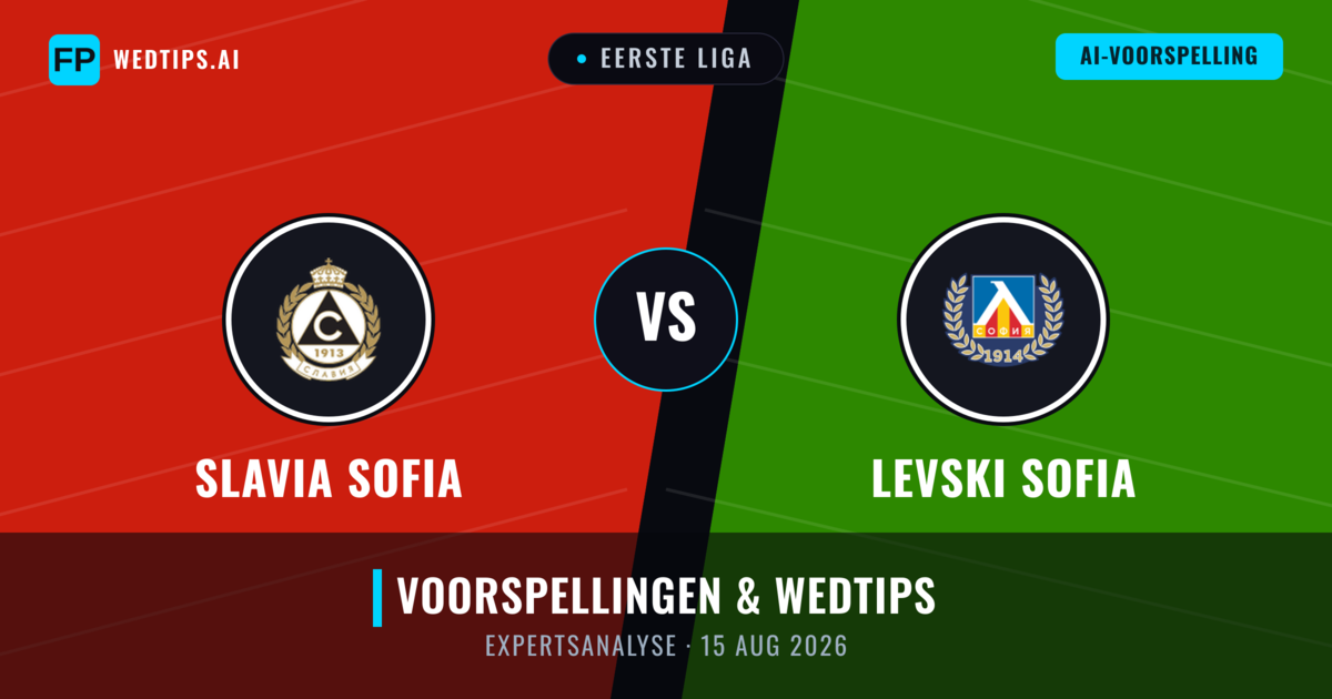 Slavia Sofia vs Levski Sofia — voorspelling en vooruitblik wedstrijd