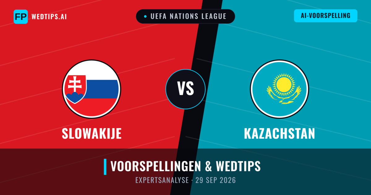 Slowakije vs Kazachstan — voorspelling en vooruitblik wedstrijd