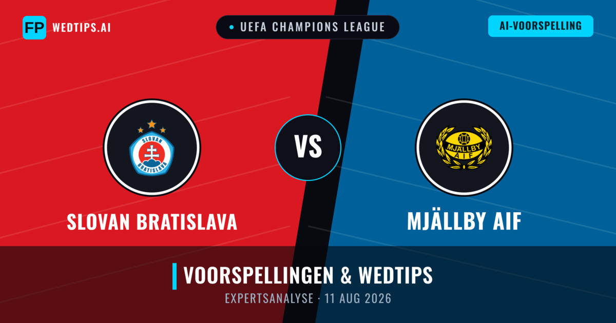 Slovan Bratislava vs Mjällby AIF — voorspelling en vooruitblik wedstrijd