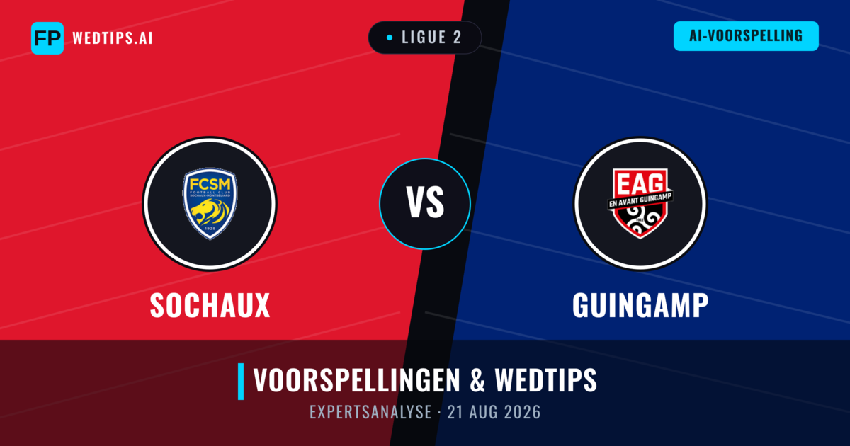 Sochaux vs Guingamp — voorspelling en vooruitblik wedstrijd