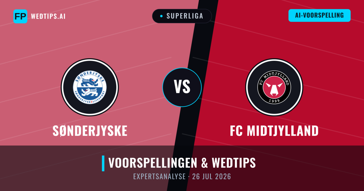 Sønderjyske vs FC Midtjylland — voorspelling en vooruitblik wedstrijd