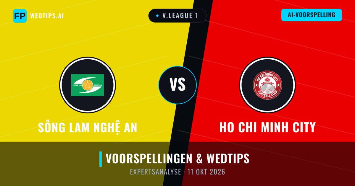 Sông Lam Nghệ An vs Ho Chi Minh City — voorspelling en vooruitblik wedstrijd
