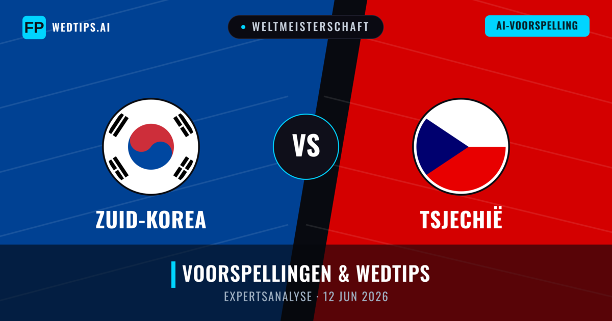Zuid-Korea vs Tsjechië — voorspelling en vooruitblik wedstrijd