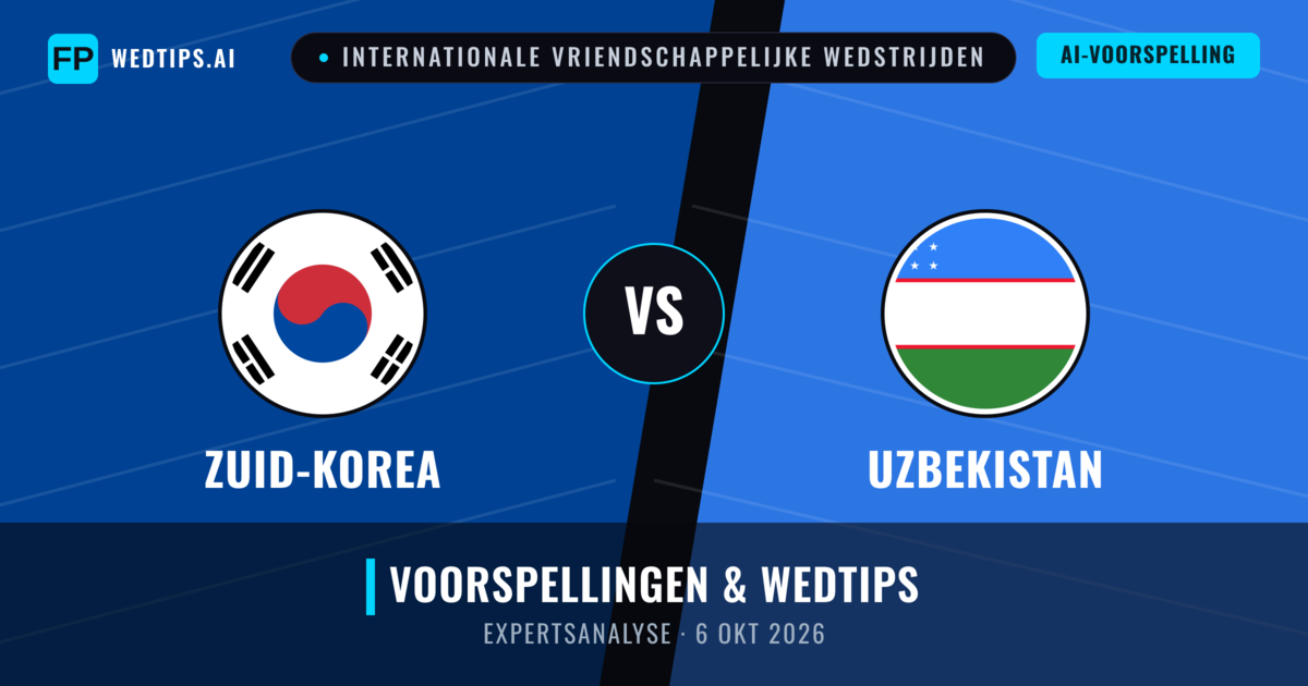 Zuid-Korea vs Uzbekistan — voorspelling en vooruitblik wedstrijd