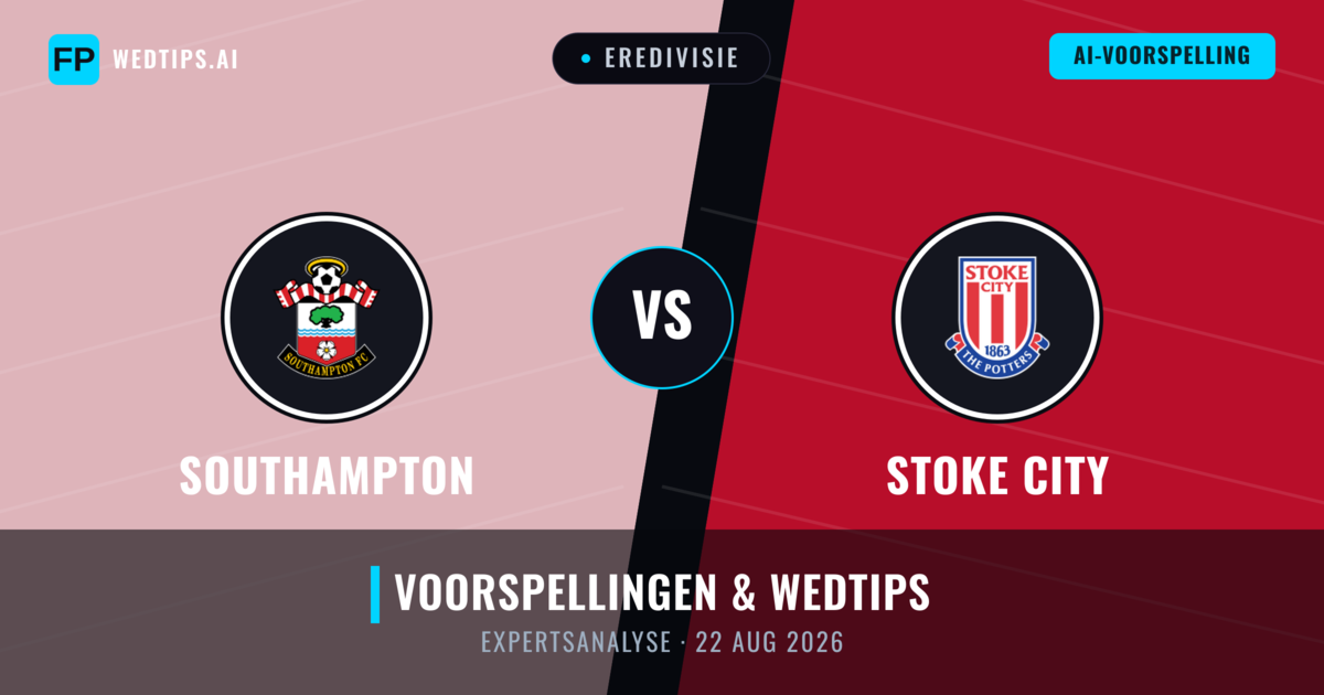 Southampton vs Stoke City — voorspelling en vooruitblik wedstrijd