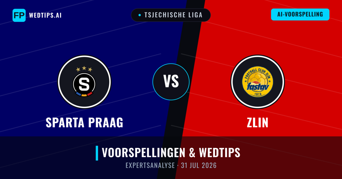 Sparta Praag vs Zlin — voorspelling en vooruitblik wedstrijd
