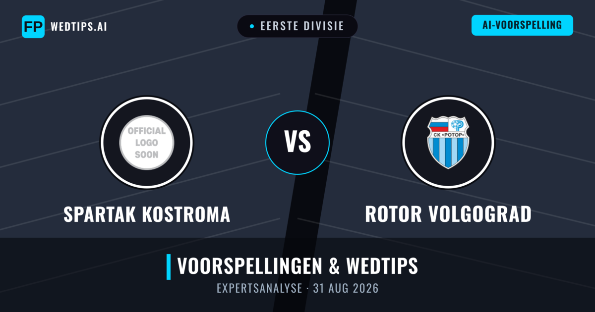 Spartak Kostroma vs Rotor Volgograd — voorspelling en vooruitblik wedstrijd