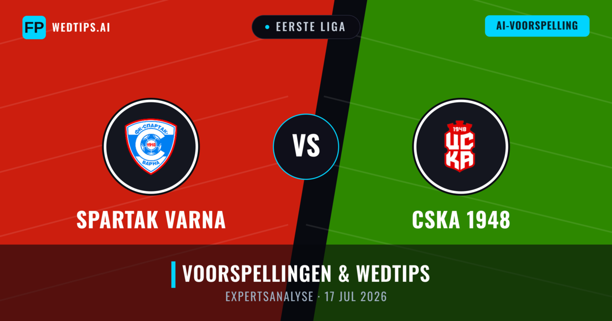 Spartak Varna vs CSKA 1948 — voorspelling en vooruitblik wedstrijd