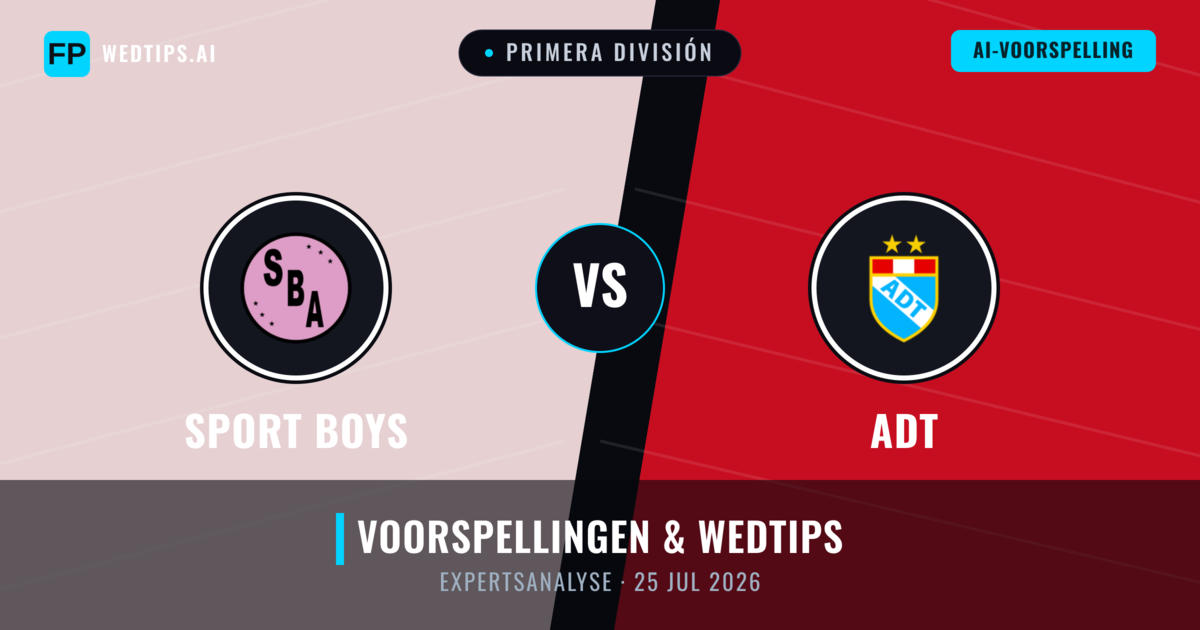 Sport Boys vs ADT — voorspelling en vooruitblik wedstrijd