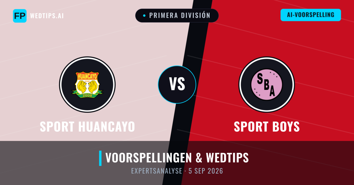 Sport Huancayo vs Sport Boys — voorspelling en vooruitblik wedstrijd