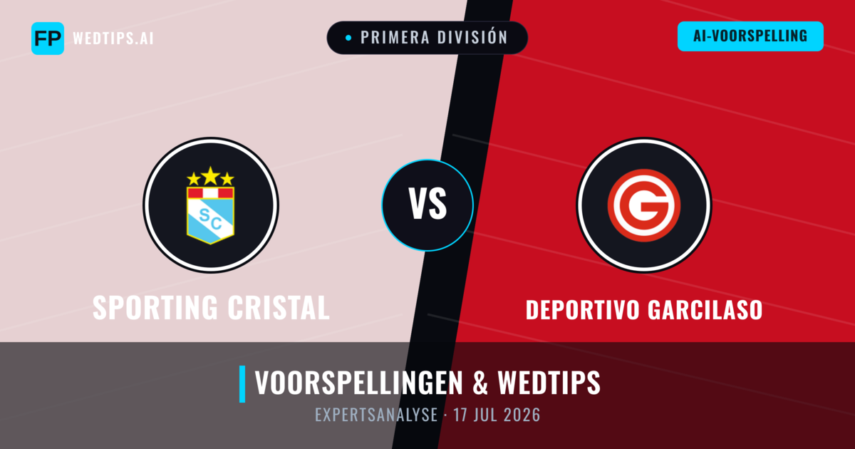 Sporting Cristal vs Deportivo Garcilaso — voorspelling en vooruitblik wedstrijd