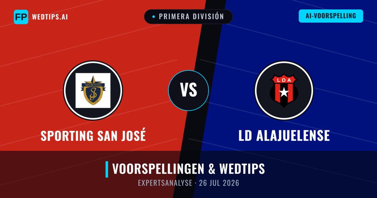 Sporting San José vs LD Alajuelense — voorspelling en vooruitblik wedstrijd