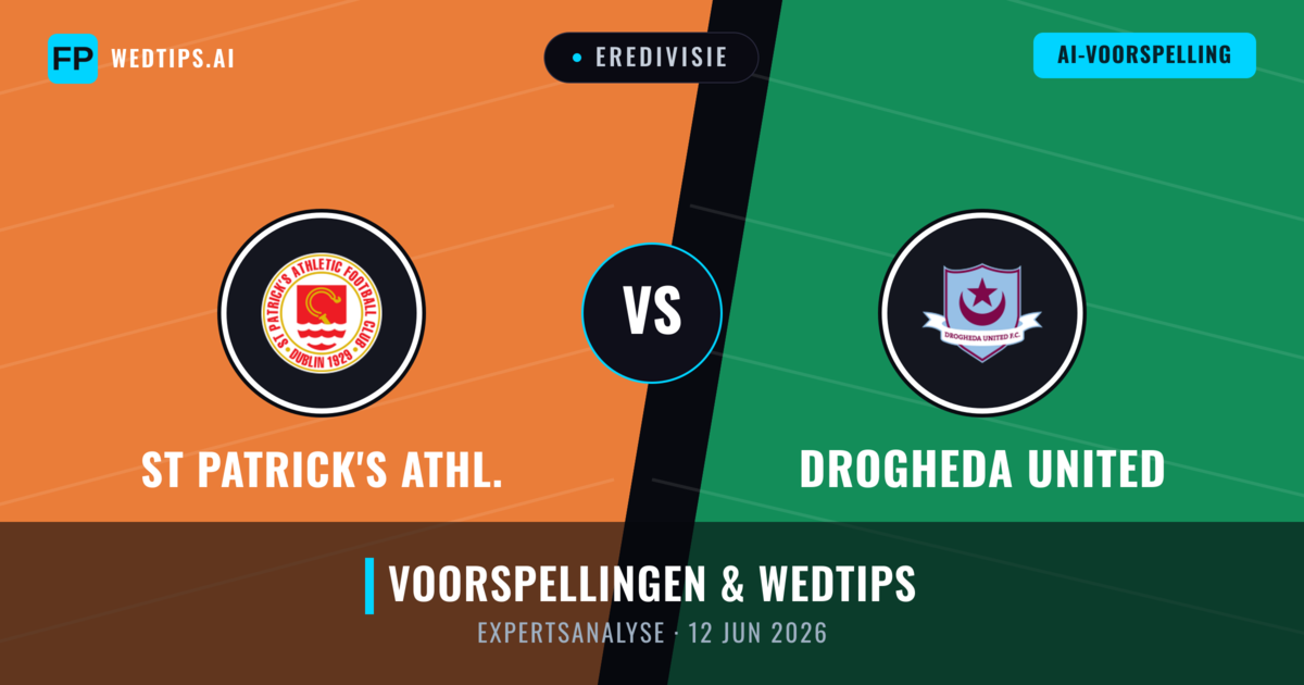 St Patrick's Athl. vs Drogheda United — voorspelling en vooruitblik wedstrijd
