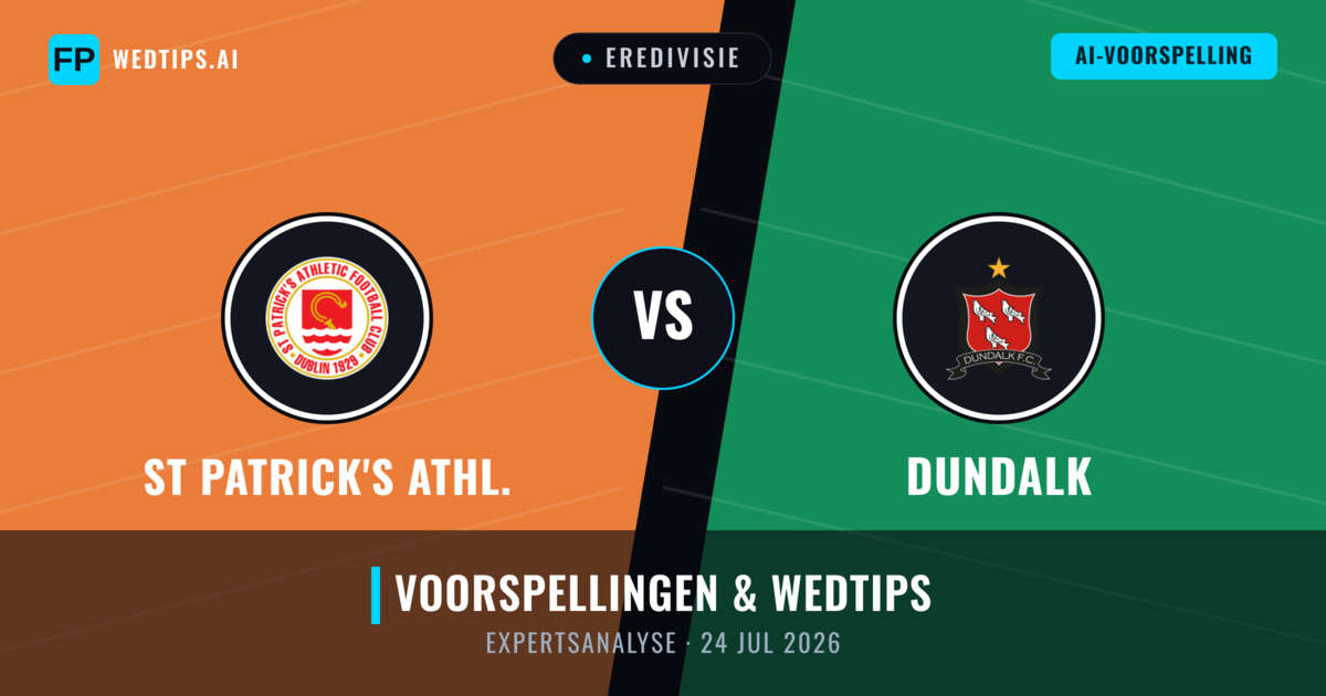 St Patrick's Athl. vs Dundalk — voorspelling en vooruitblik wedstrijd