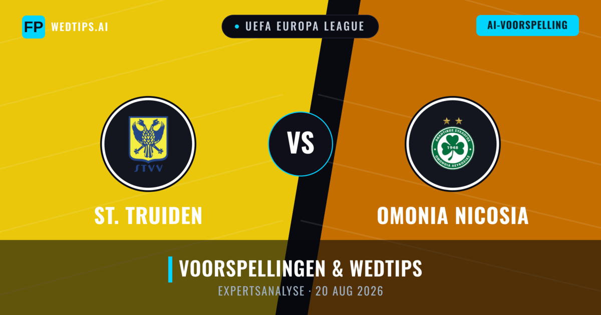 St. Truiden vs Omonia Nicosia — voorspelling en vooruitblik wedstrijd