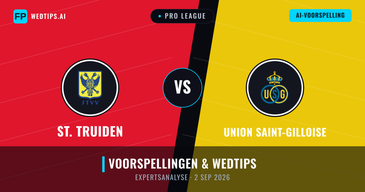 St. Truiden vs Union Saint-Gilloise — voorspelling en vooruitblik wedstrijd