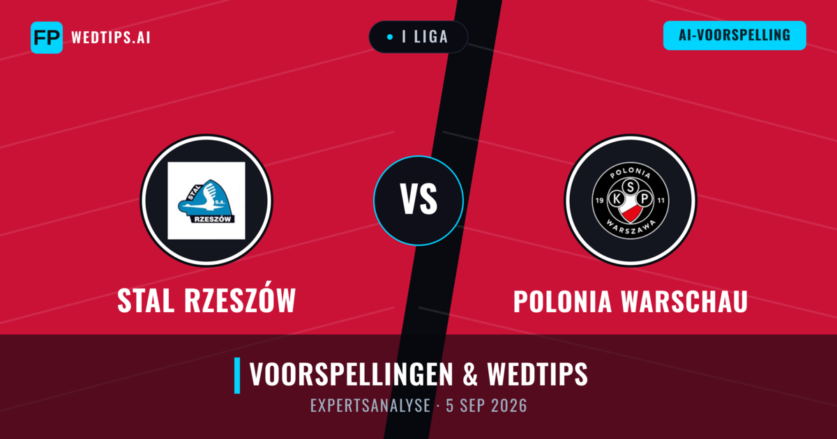 Stal Rzeszów vs Polonia Warschau — voorspelling en vooruitblik wedstrijd