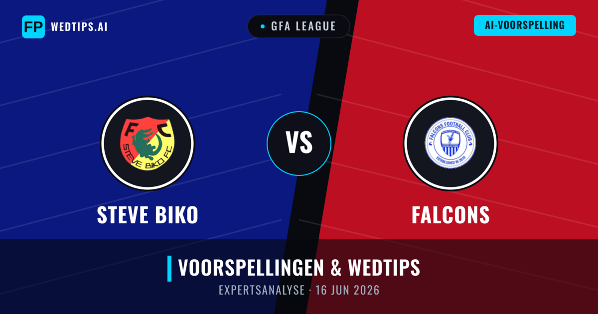 Steve Biko vs Falcons — voorspelling en vooruitblik wedstrijd