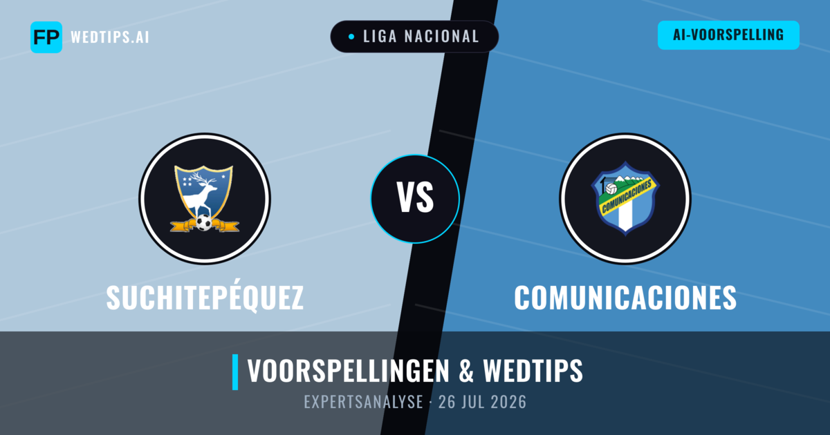 Suchitepéquez vs Comunicaciones — voorspelling en vooruitblik wedstrijd