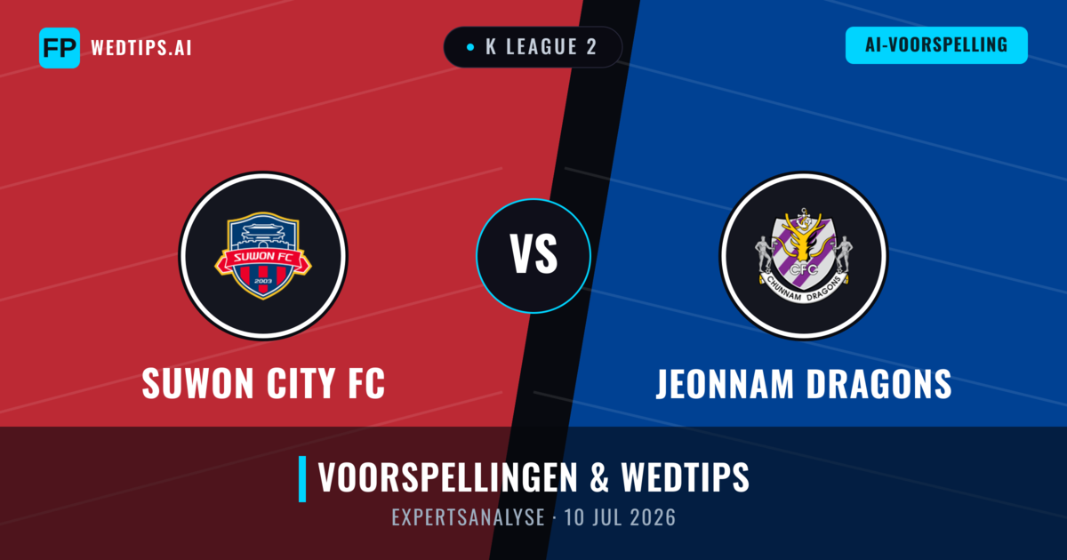 Suwon City FC vs Jeonnam Dragons — voorspelling en vooruitblik wedstrijd