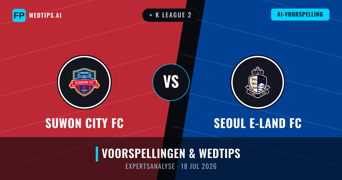 Suwon City FC vs Seoul E-Land FC — voorspelling en vooruitblik wedstrijd