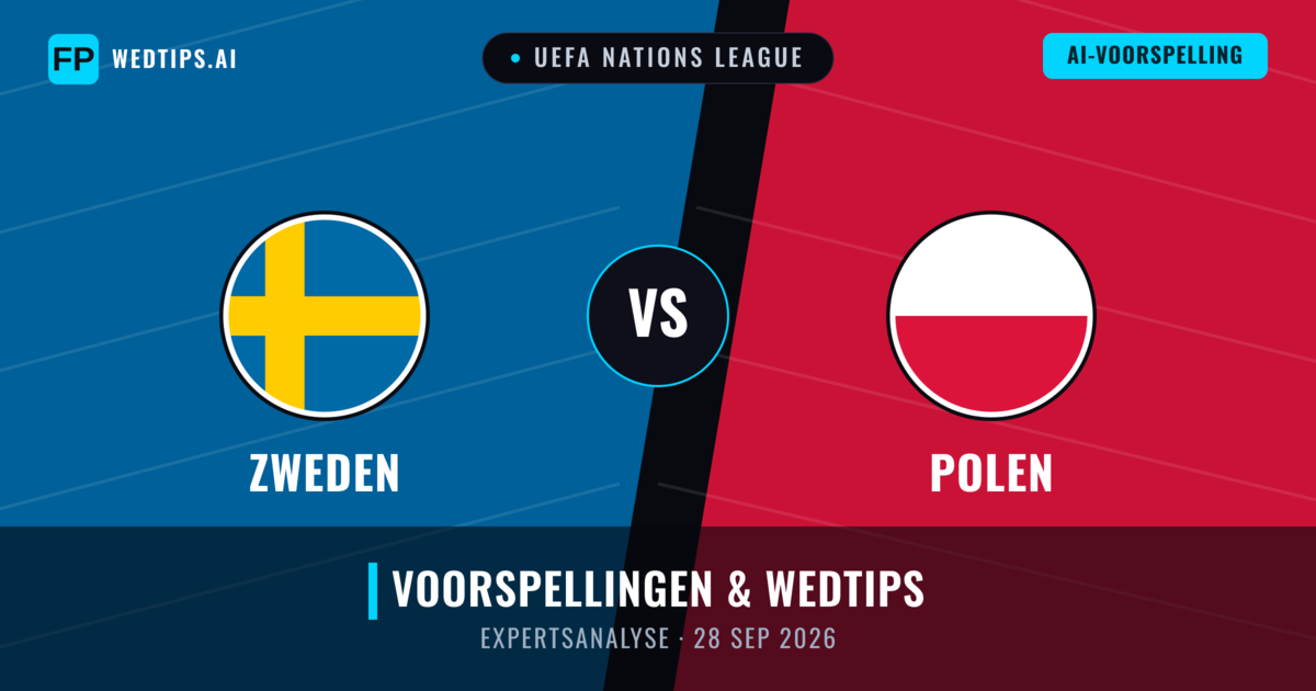 Zweden vs Polen — voorspelling en vooruitblik wedstrijd