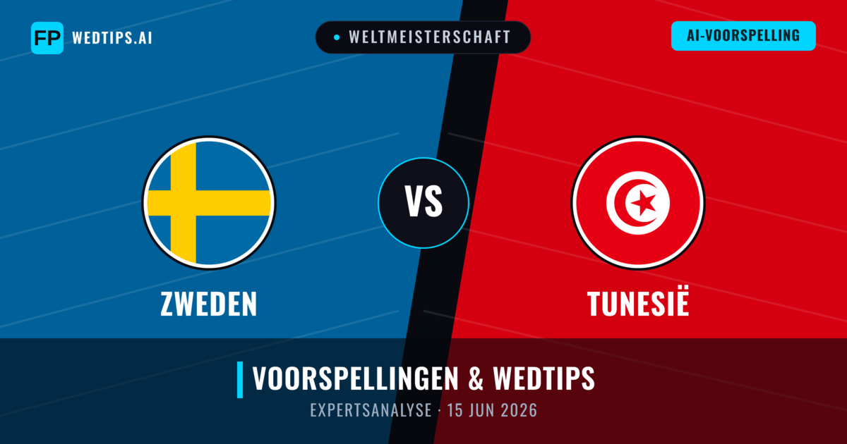 Zweden vs Tunesië — voorspelling en vooruitblik wedstrijd