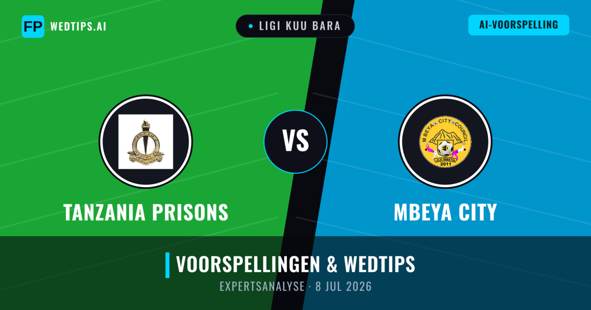 Tanzania Prisons vs Mbeya City — voorspelling en vooruitblik wedstrijd
