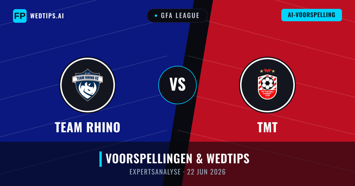 Team Rhino vs TMT — voorspelling en vooruitblik wedstrijd