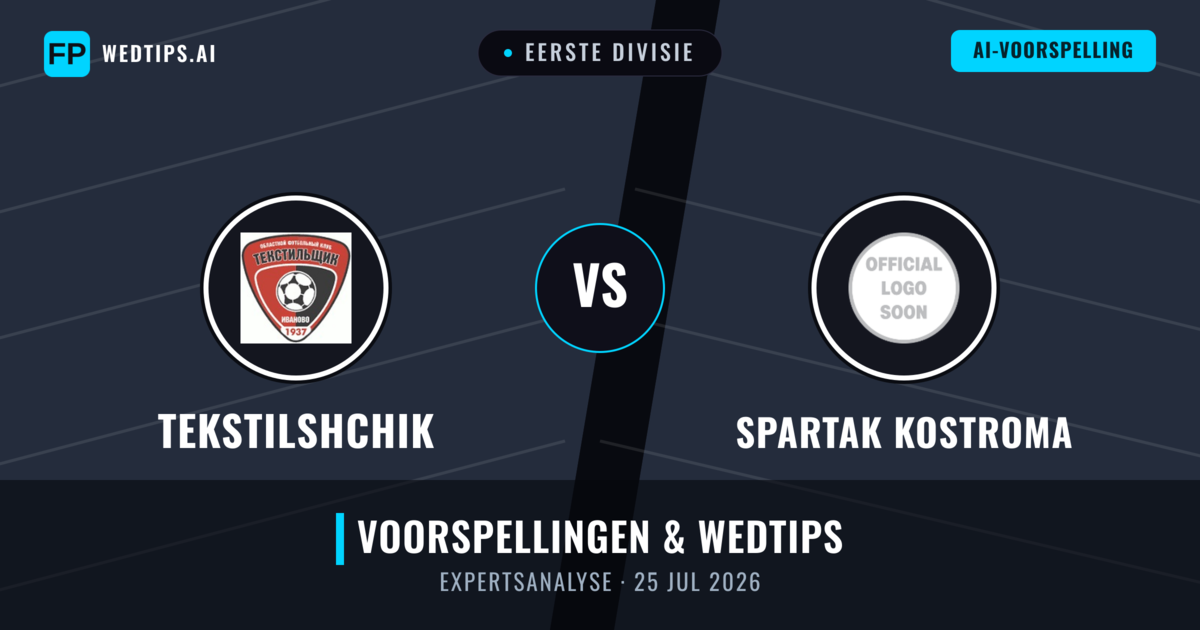 Tekstilshchik vs Spartak Kostroma — voorspelling en vooruitblik wedstrijd