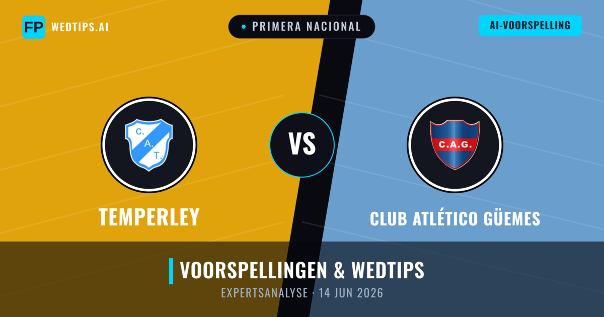 Temperley vs Club Atlético Güemes — voorspelling en vooruitblik wedstrijd