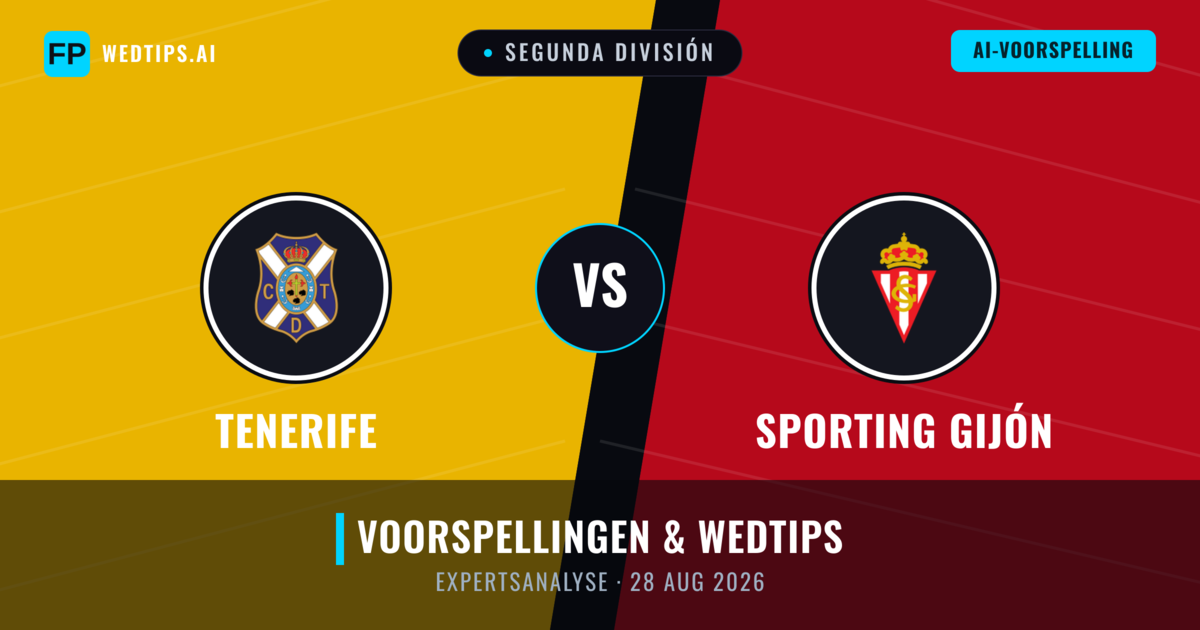 Tenerife vs Sporting Gijón — voorspelling en vooruitblik wedstrijd