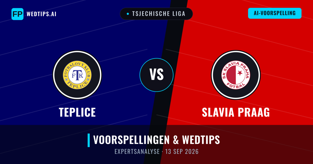 Teplice vs Slavia Praag — voorspelling en vooruitblik wedstrijd
