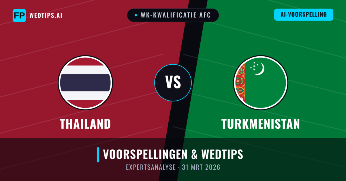 Thailand vs Turkmenistan — voorspelling en vooruitblik wedstrijd