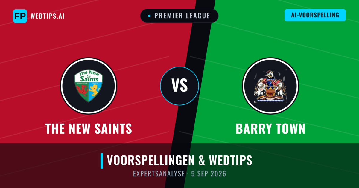 The New Saints vs Barry Town — voorspelling en vooruitblik wedstrijd