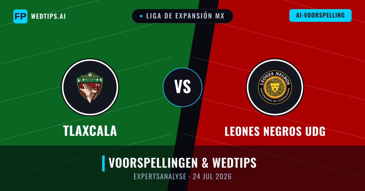 Tlaxcala vs Leones Negros UDG — voorspelling en vooruitblik wedstrijd