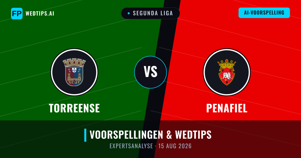 Torreense vs Penafiel — voorspelling en vooruitblik wedstrijd