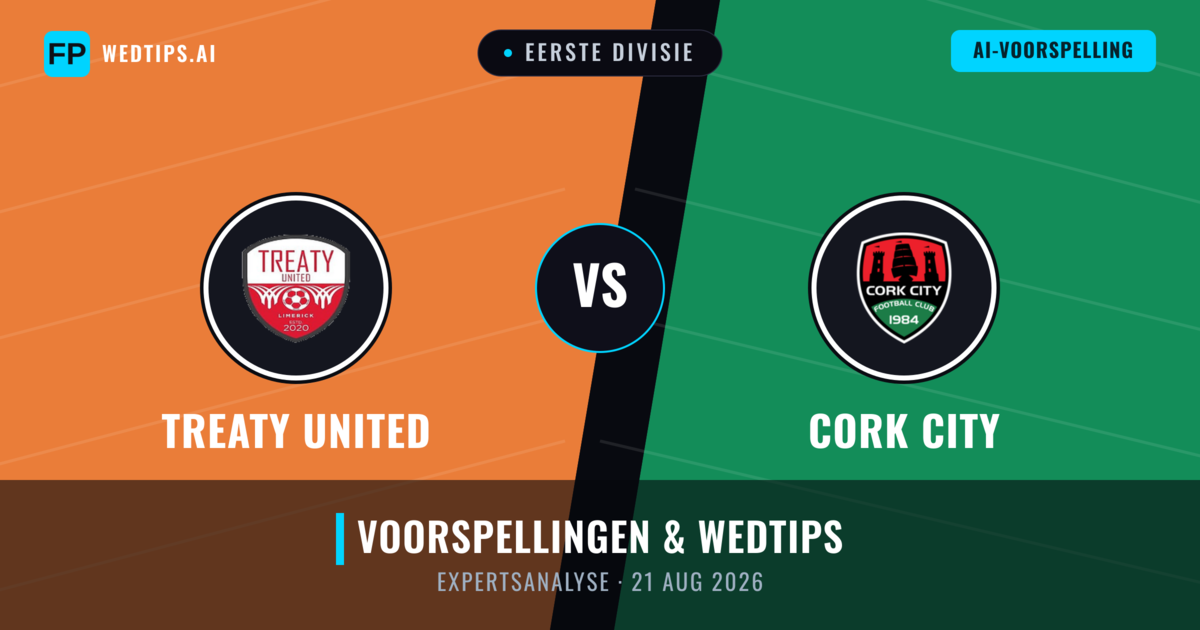 Treaty United vs Cork City — voorspelling en vooruitblik wedstrijd