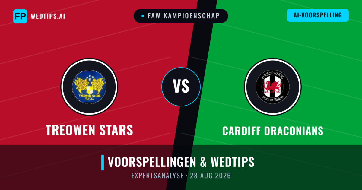 Treowen Stars vs Cardiff Draconians — voorspelling en vooruitblik wedstrijd