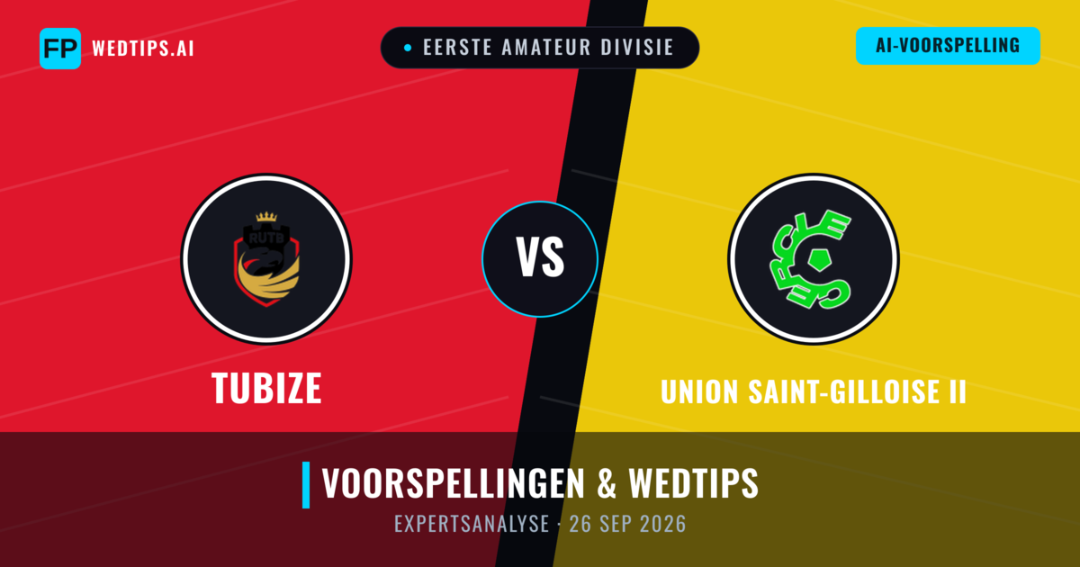 Tubize vs Union Saint-Gilloise II — voorspelling en vooruitblik wedstrijd
