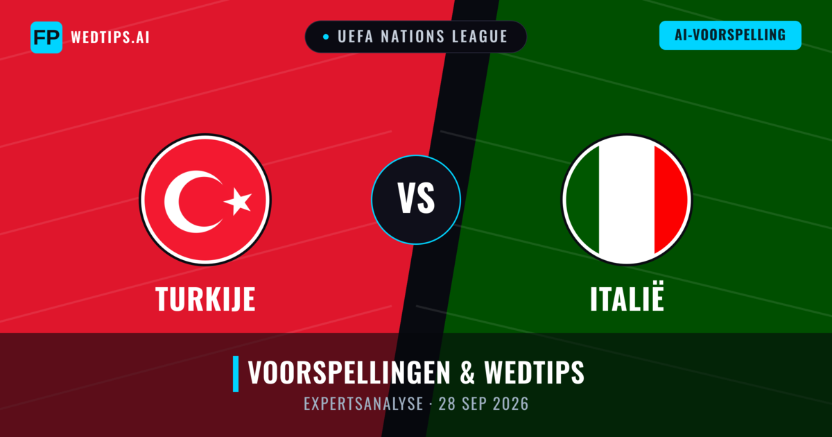 Turkije vs Italië — voorspelling en vooruitblik wedstrijd