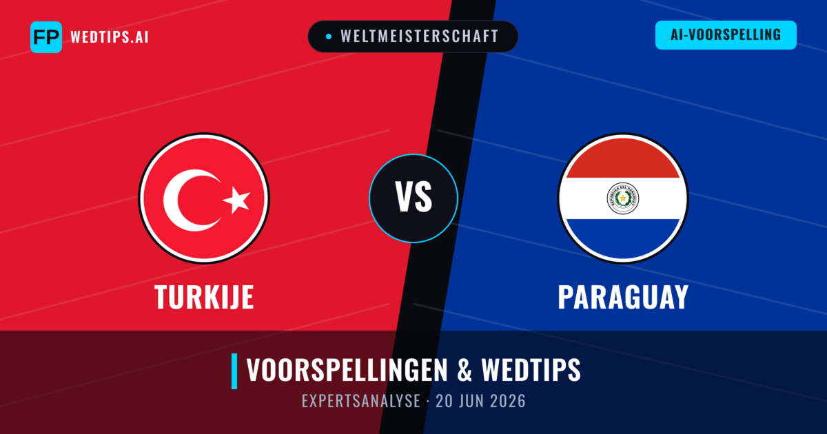 Turkije vs Paraguay — voorspelling en vooruitblik wedstrijd