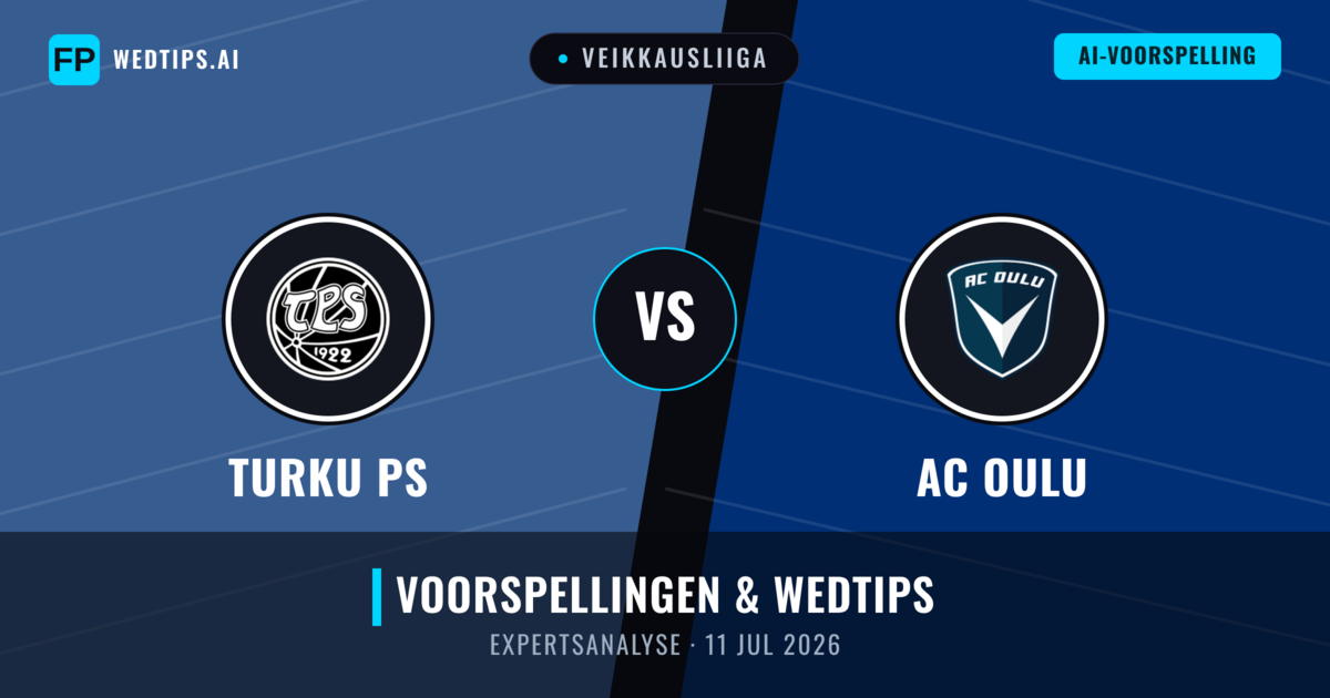 Turku PS vs AC Oulu — voorspelling en vooruitblik wedstrijd