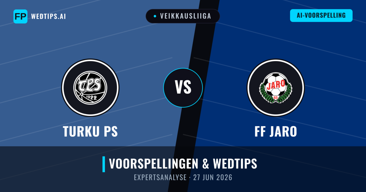 Turku PS vs FF Jaro — voorspelling en vooruitblik wedstrijd