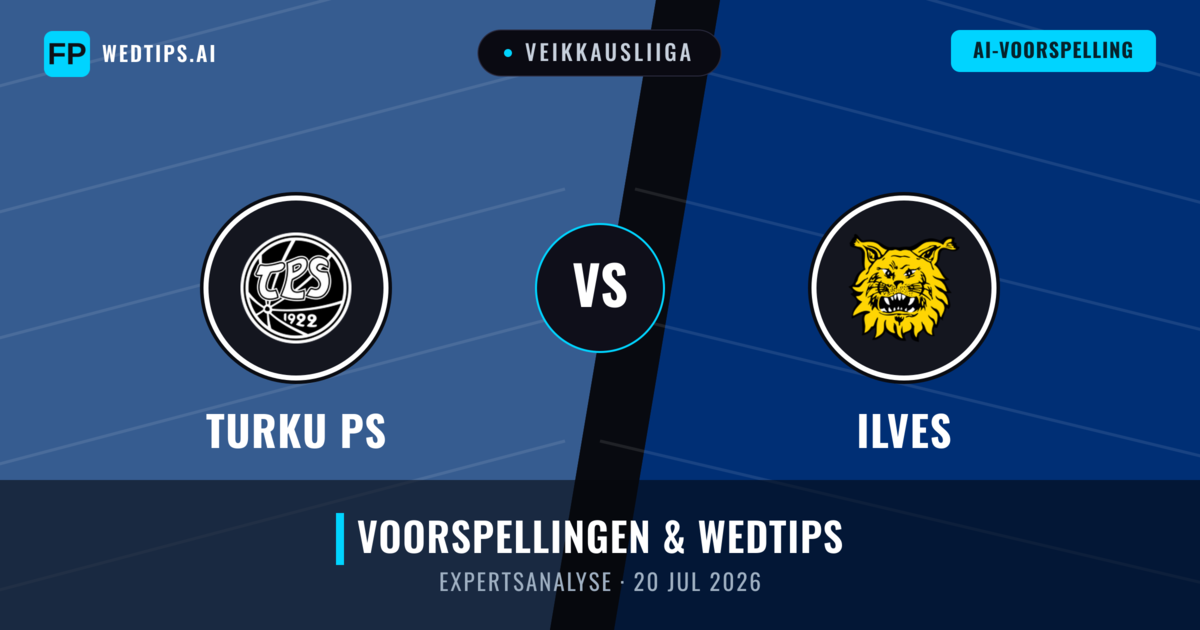 Turku PS vs Ilves — voorspelling en vooruitblik wedstrijd
